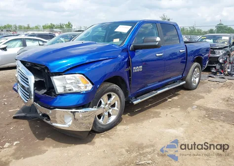 2017 Ram 1500 Big Horn 4X4 5'7 Box z USA, uszkodzony, nr VIN 1C6RR7LMXHS516894